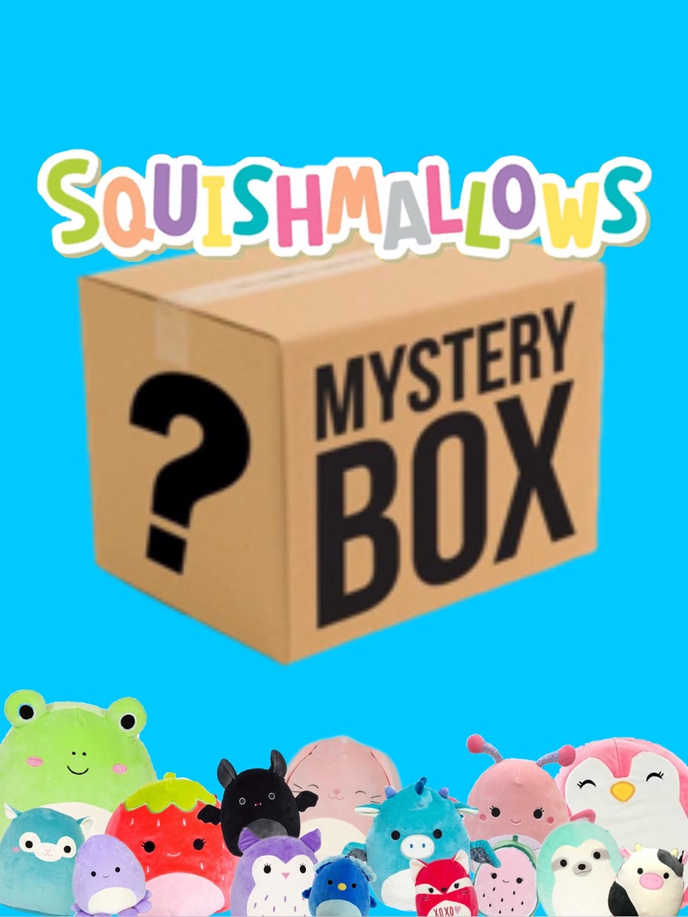 Mystery Squishmallows Box Assortment (4-5)